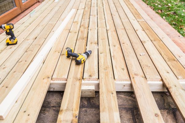 Damaged Deck Boards Repair in Meridian