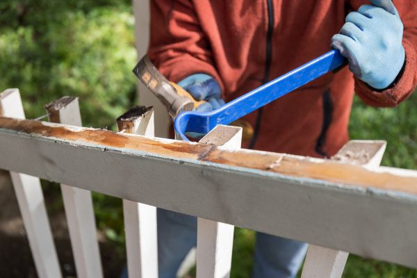 Deck Railing Replacement in Meridian