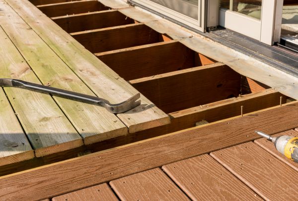 Old Deck Repair in Meridian