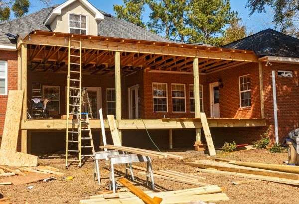 Sagging Deck Repair in Meridian