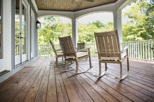 Wood Porch Repair in Meridian