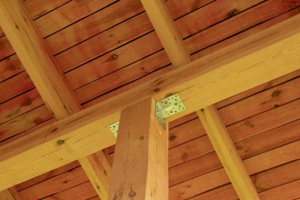 Porch Beam Repair in Meridian