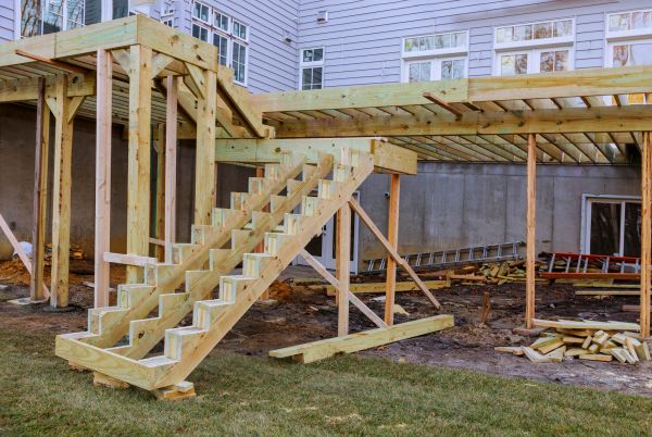Deck Post Replacement in Meridian