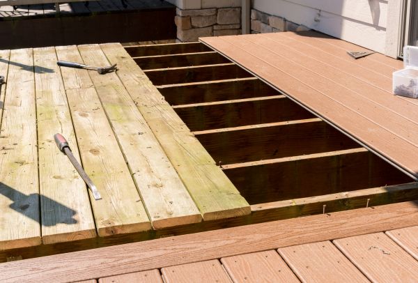 Deck Floor Replacement in Meridian