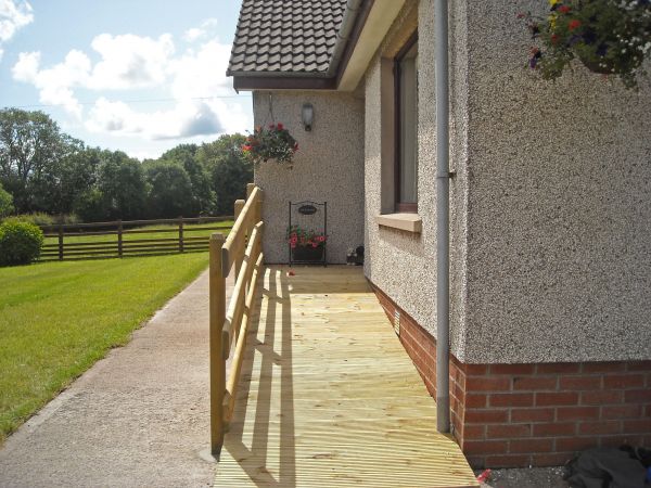 Cost of Hardwood Ramp Installation in Meridian